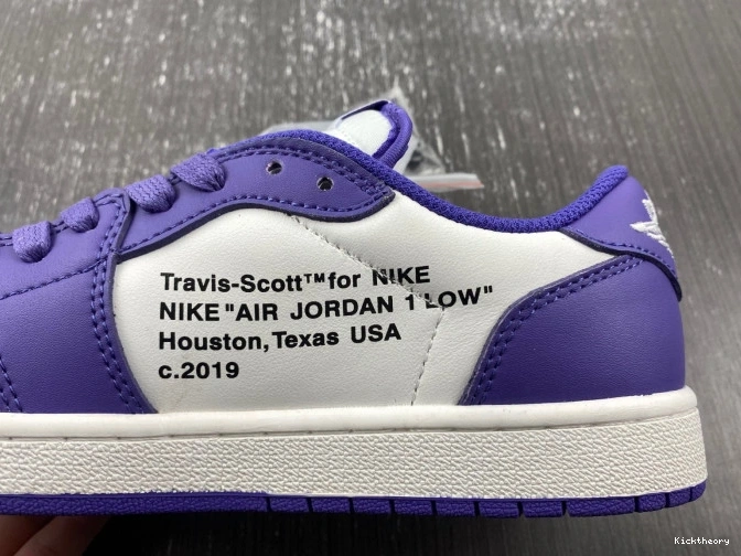 Kick Theory SCOTT JORDAN AIR DM7890-386 TRAVIS OFF-WHITE 1 CUSTOM X X 0813